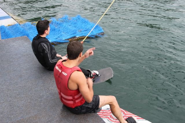 Wasserskifahren in Friedberg 2015